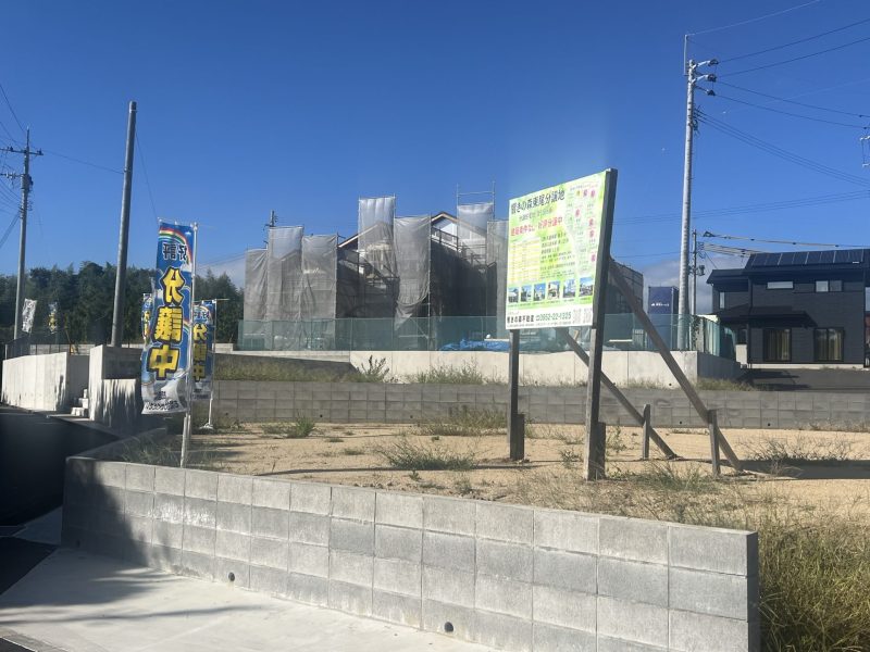 みやき町平屋向きの分譲地